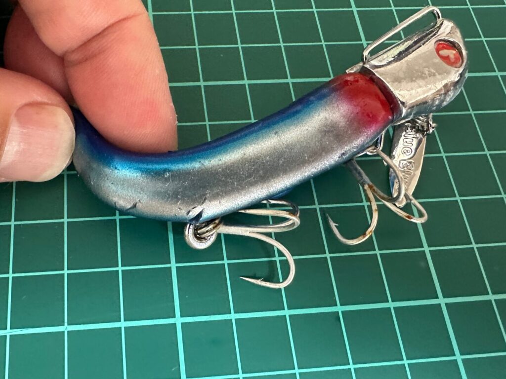 ジョルティのワームをタチウオに噛られたがまだ使えそう