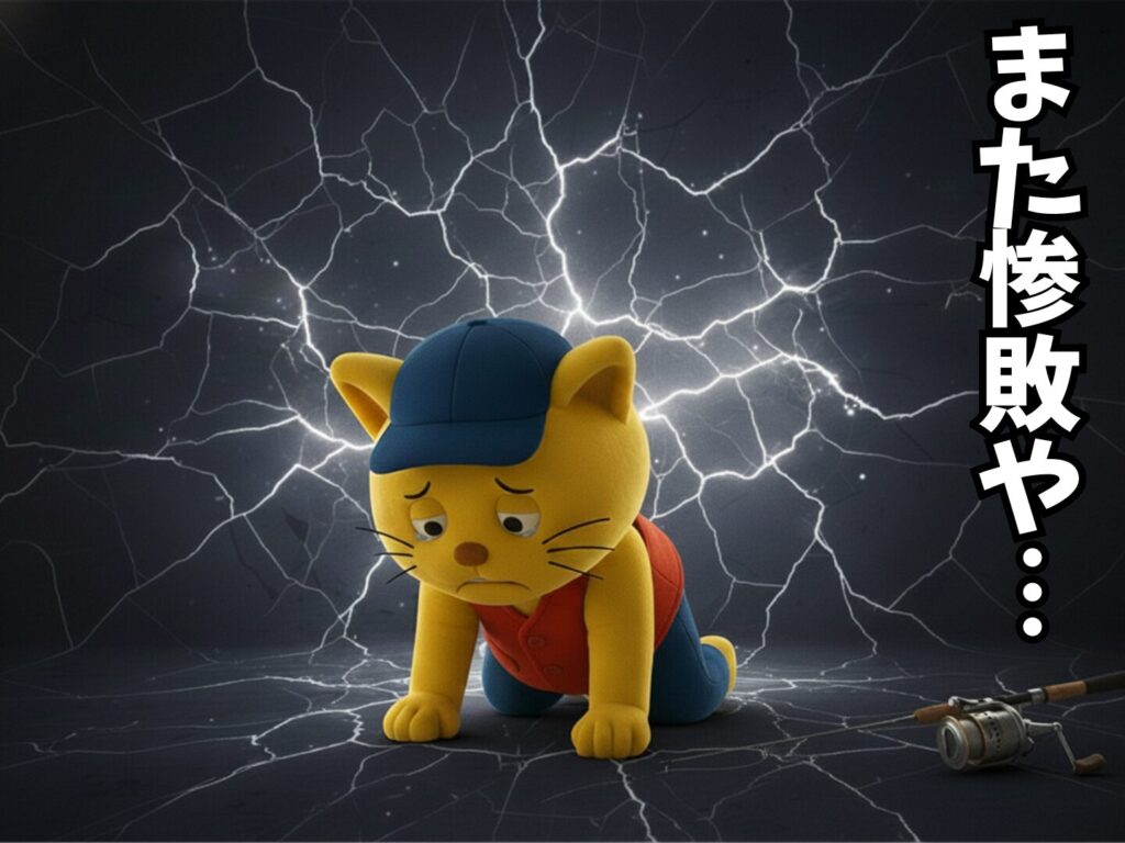 またもよ惨敗したイメージ図