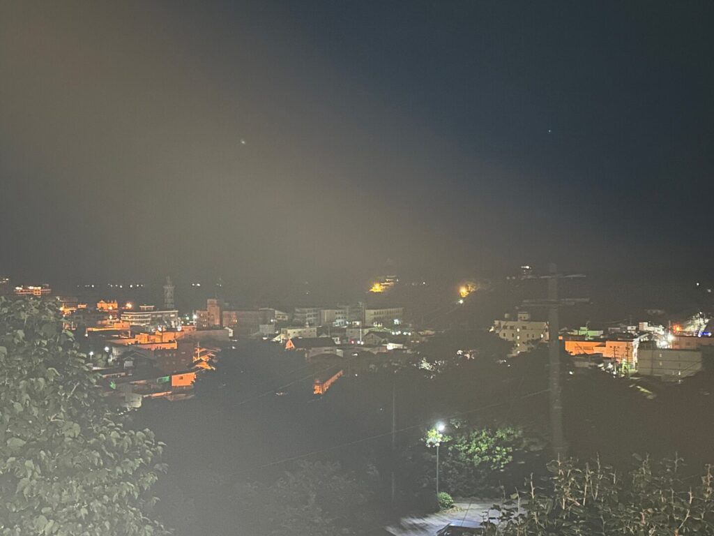 民宿はまゆうからの景色