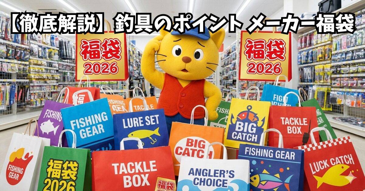釣具のポイント・マーカー福袋について徹底解説