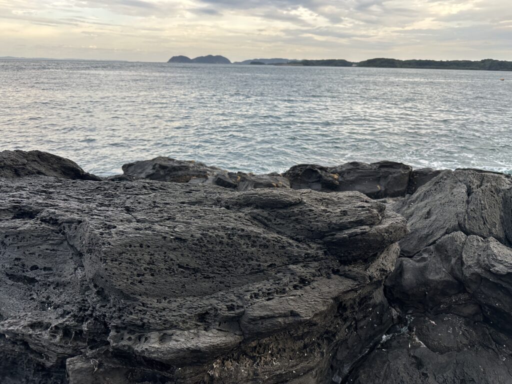 今回エントリーした地磯の様子