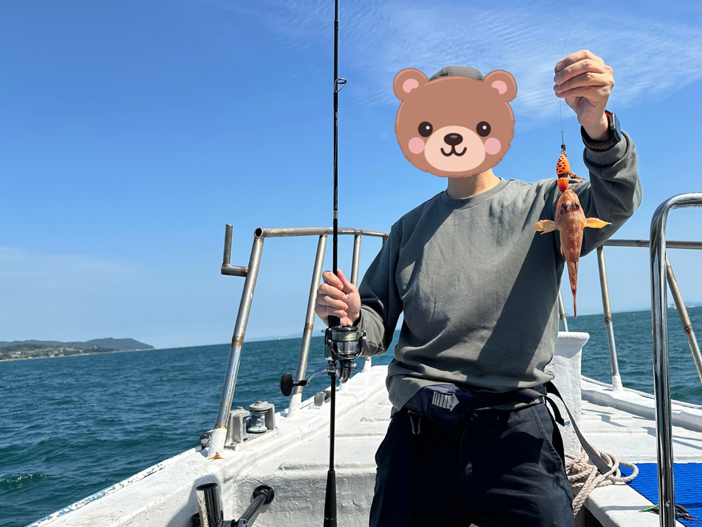 私が釣ったのは小さなアラカブ